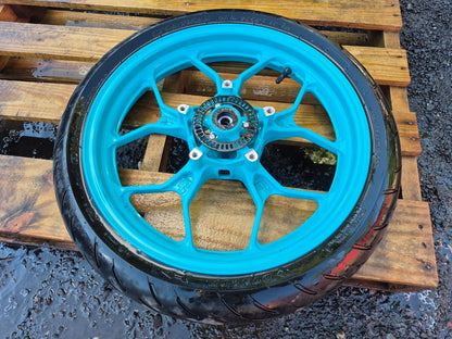 2024 Yamaha R3 Yzfr3 Wheel Rim W/tire Michelin Front & Rear Pair OEM