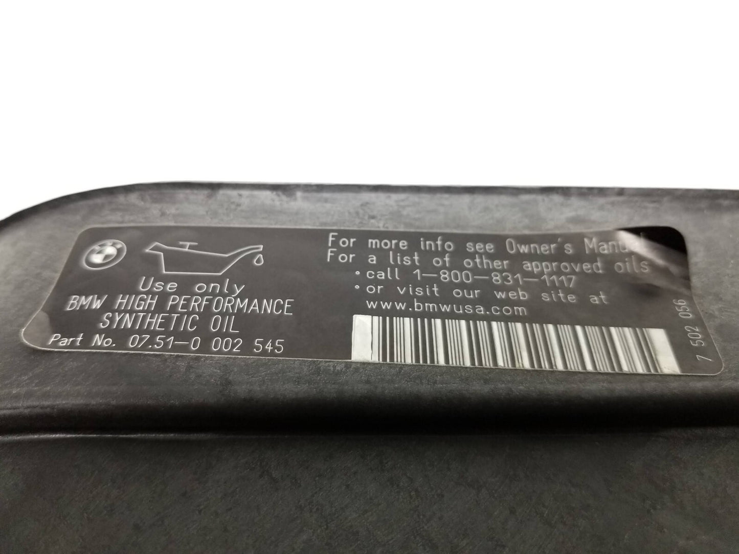 07 08 09 10 11 12 13 BMW X6 Right Pass Side Under Hood Cover Trim OEM