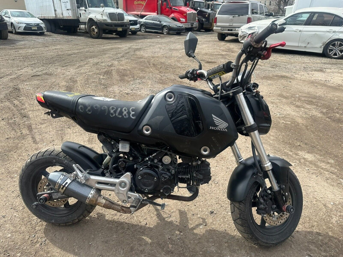 2022-2024 Honda Grom 125 Exhaust Muffler Slip On Silencer & Header Pipe