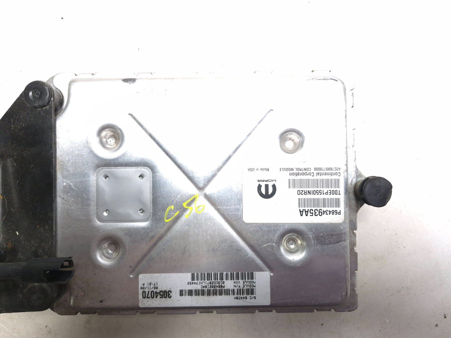 2020 Dodge Challenger Engine Computer Control Module Ecu 5.7l OEM