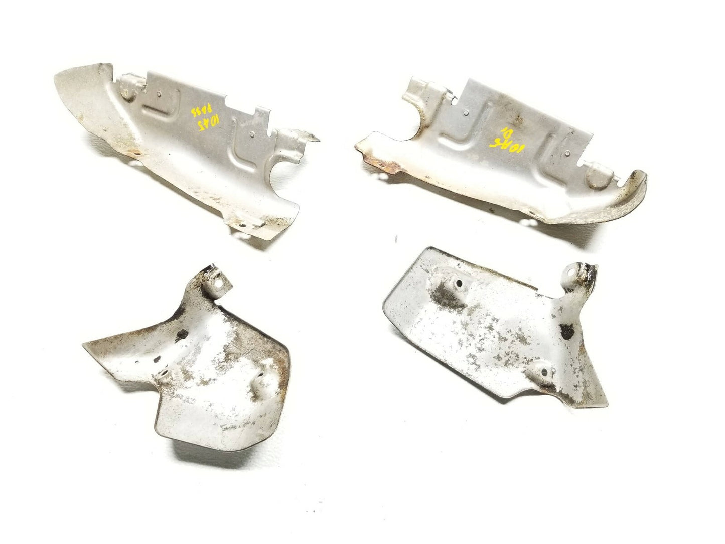 2010 Audi A5 Coupe Exhaust Manifold Heat Shield 3.2l 4pcs OEM