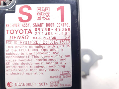 10 11 12 13 14 15 Toyota Prius Smart Door Receiver Control Unit Module  OEM