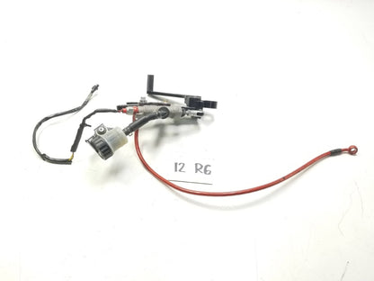 2008 - 2016 2012 Yamaha Yzfr6 R6 Rear Brake Master Cylinder & Brake Pedal