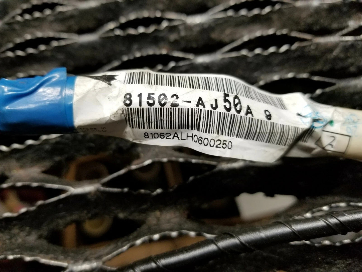 2010 Subaru Legacy Interior Wire Harness Driver Side Left OEM