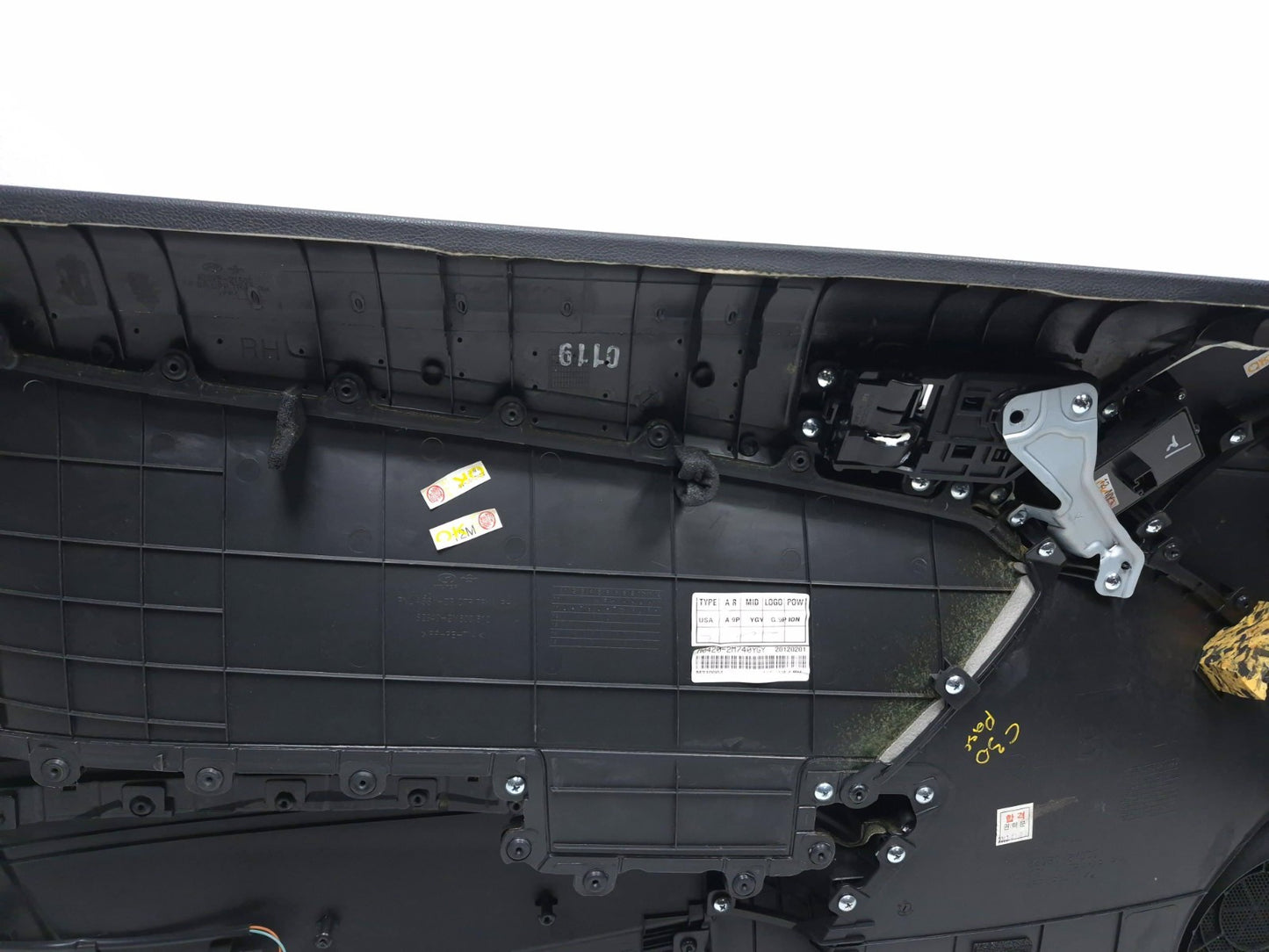 2013 Hyundai Genesis Coupe Door Panel Trim Front Passenger Side Right OEM