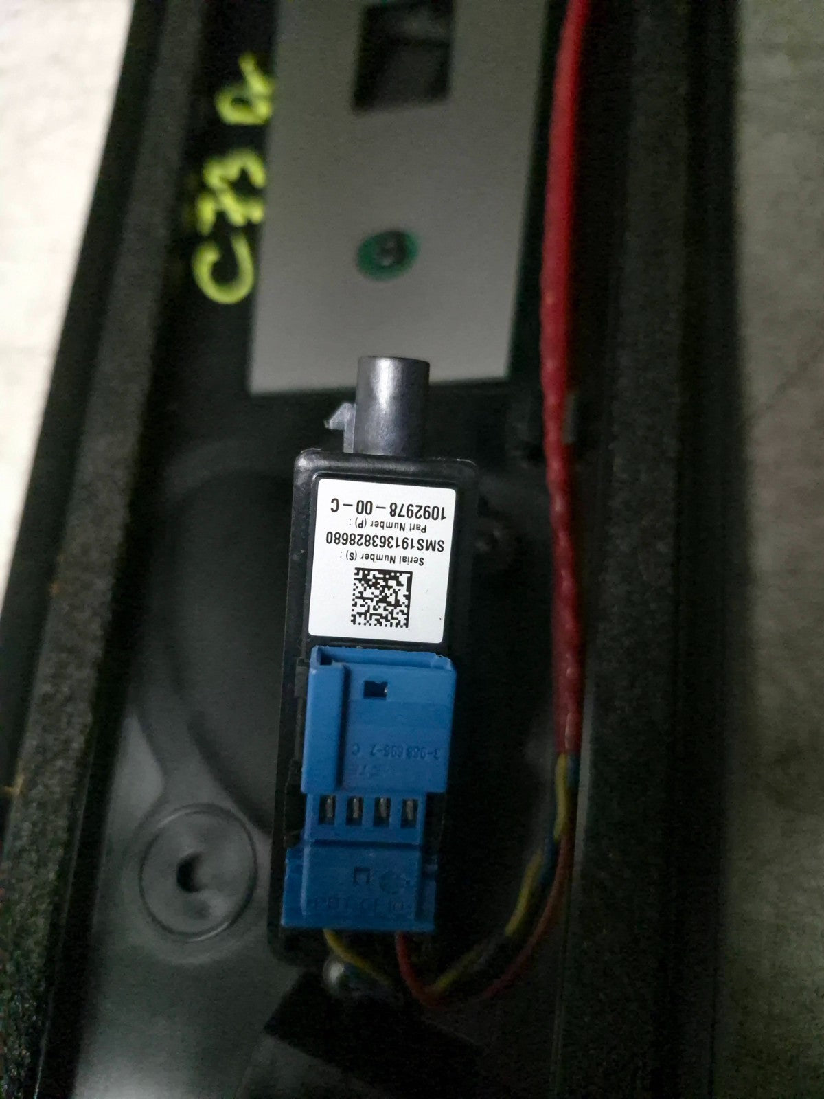2019 Tesla Model 3 B Pillar Wiht Camera Driver Side Left OEM