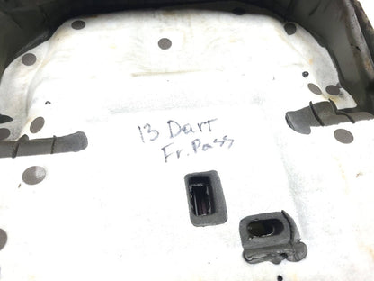 2013 - 2016 Dodge Dart Front Right Passenger Seat Cushion Bottom Lower OEM