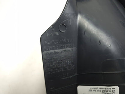 2022 Tesla Model 3 Rear C Pillar Trim Panel Plate Passenger Side Right 3pcs OEM