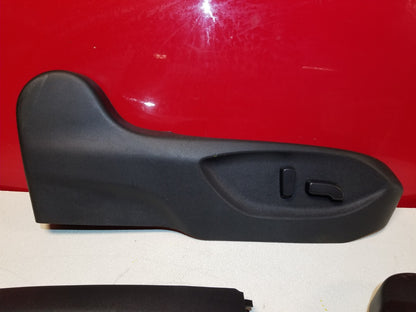 16 17 18 19 Infiniti Q50 Front Right Passenger Seat Side Cover Trim 5pcs OEM