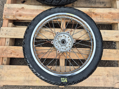 2005 Kawasaki Bn125 Eliminator Wheel Rim W/ Tire Rear & Front Pair R15 R17 OEM