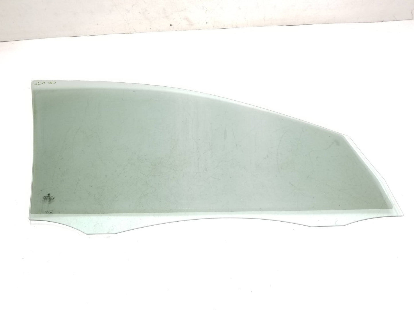 2010 - 2014 VW Golf GTI Door Window Glass Front Driver Side Left  OEM
