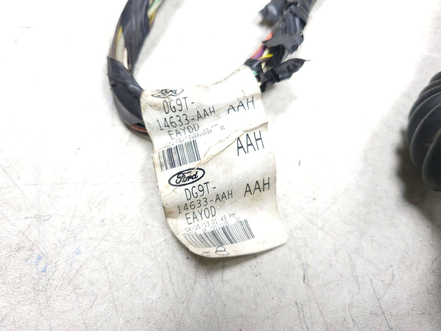 2013 - 2016 Ford Fusion Door Wire Harness Rear Passenger Side Right OEM