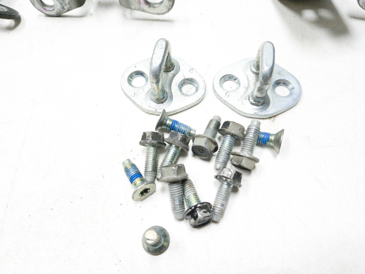 2014 Hyundai Accent Hatch Left Driver Front & Rear Door Hinge OEM