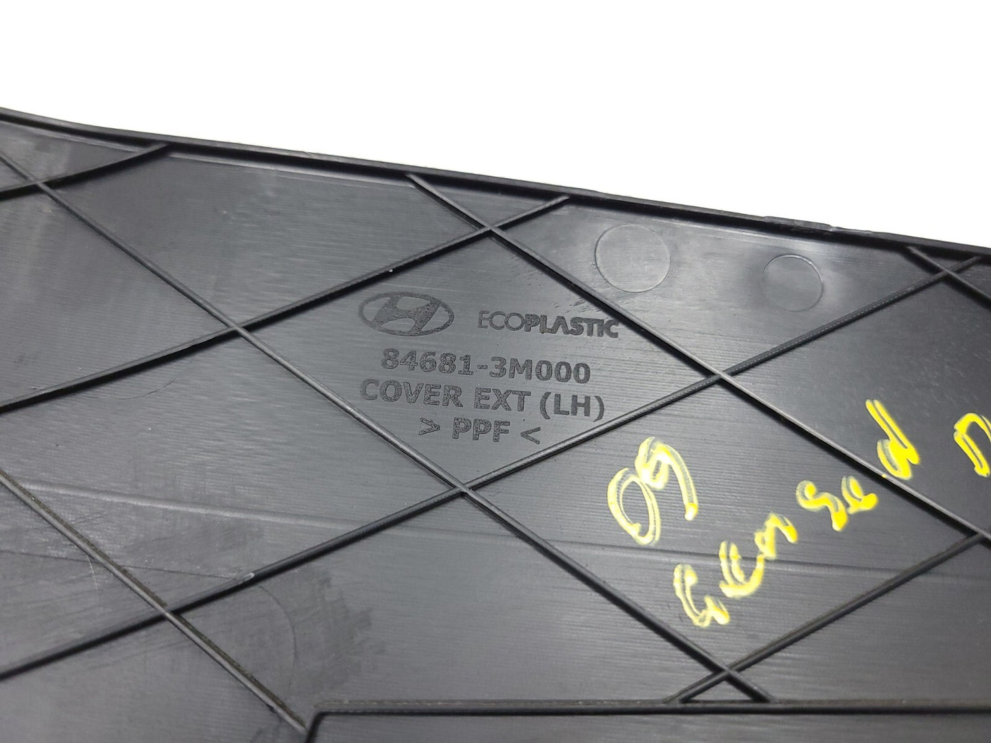 09-14 Hyundai Genesis Front Lower Center Console Trim Pan Left & Right OEM Sedan