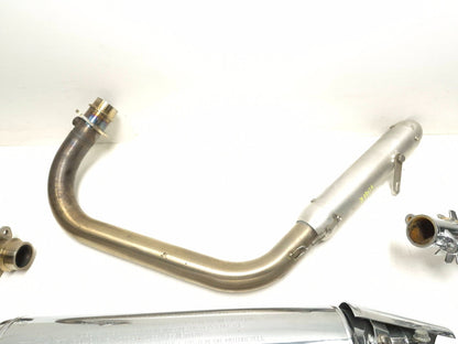 2022 Royal Enfield Int650 Exhaust Header Pipe Muffler & Heat Shield Lh & Rh OEM