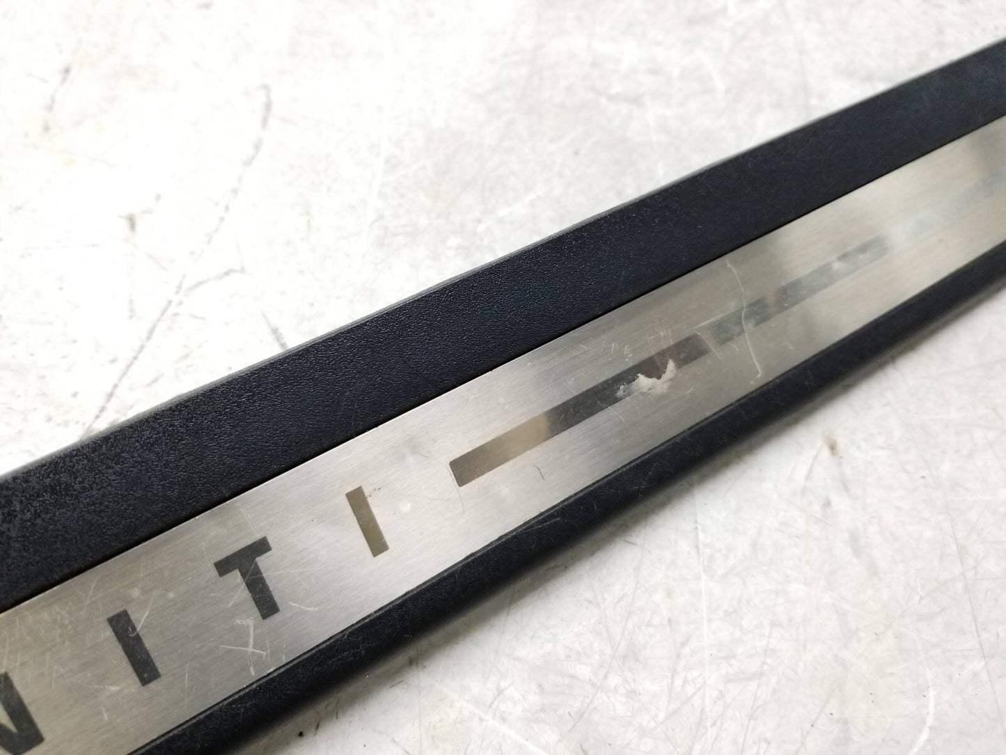 2009 Infiniti G37 Door Sill Scuff Plate Cover 4pcs OEM