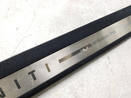 2009 Infiniti G37 Door Sill Scuff Plate Cover 4pcs OEM