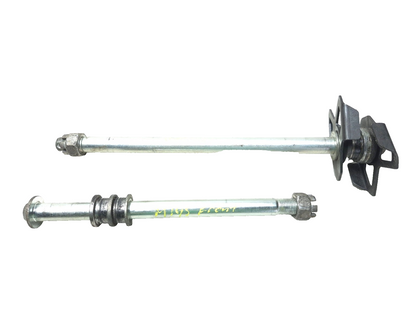 2019 Kawasaki Er400 Z400 Wheel Axle Front & Rear Pair OEM