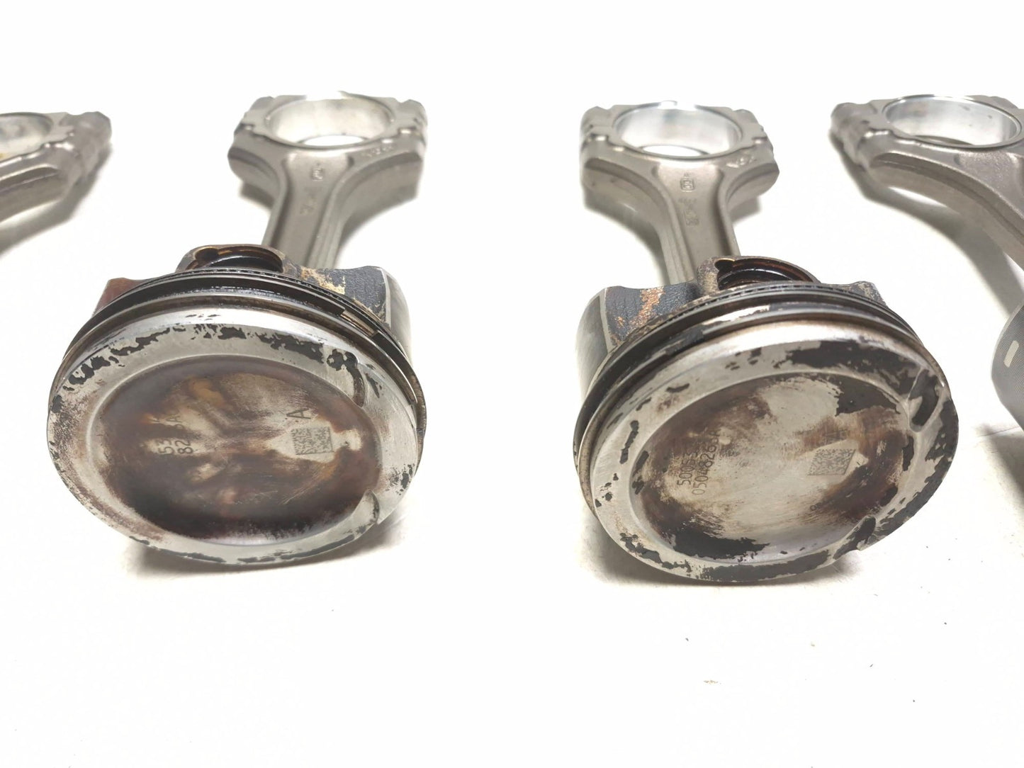 2021 Alfa Romeo Giulia Ti Sport Engine Piston & Connecting Rod 4 Pcs OEM