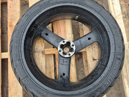 2000 Triumph Sprint St955 Wheel Rim W/ Tire Rear 180/55 R17 OEM