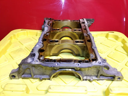 09-13 Infiniti G37 X Engine Upper Oil Pan Crankshaft Housing Vq37vhr OEM ✅
