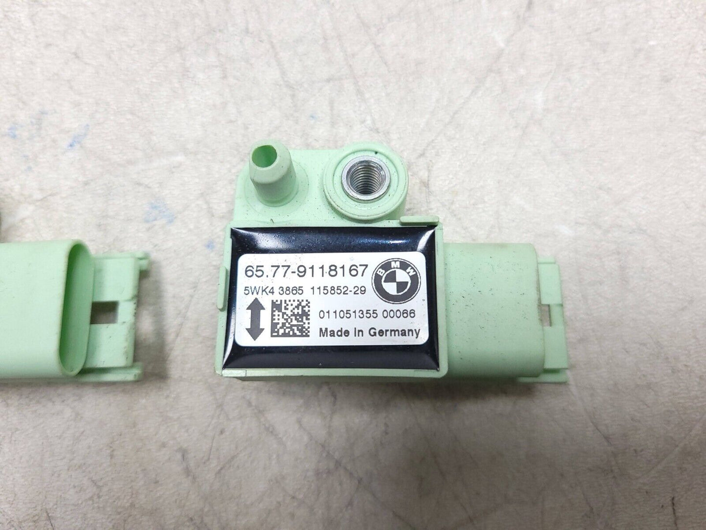 2007 - 2013 BMW X5 X6 E70 Front Door Impact Sensor 65779118167 2pcs  OEM