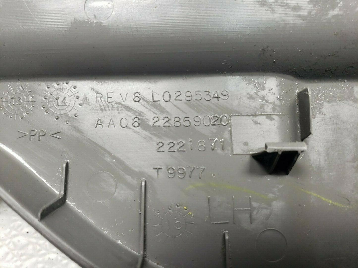 15 16 17 18 Chevy Impala Front Left Driver Seat Trim Panel 3pcs OEM