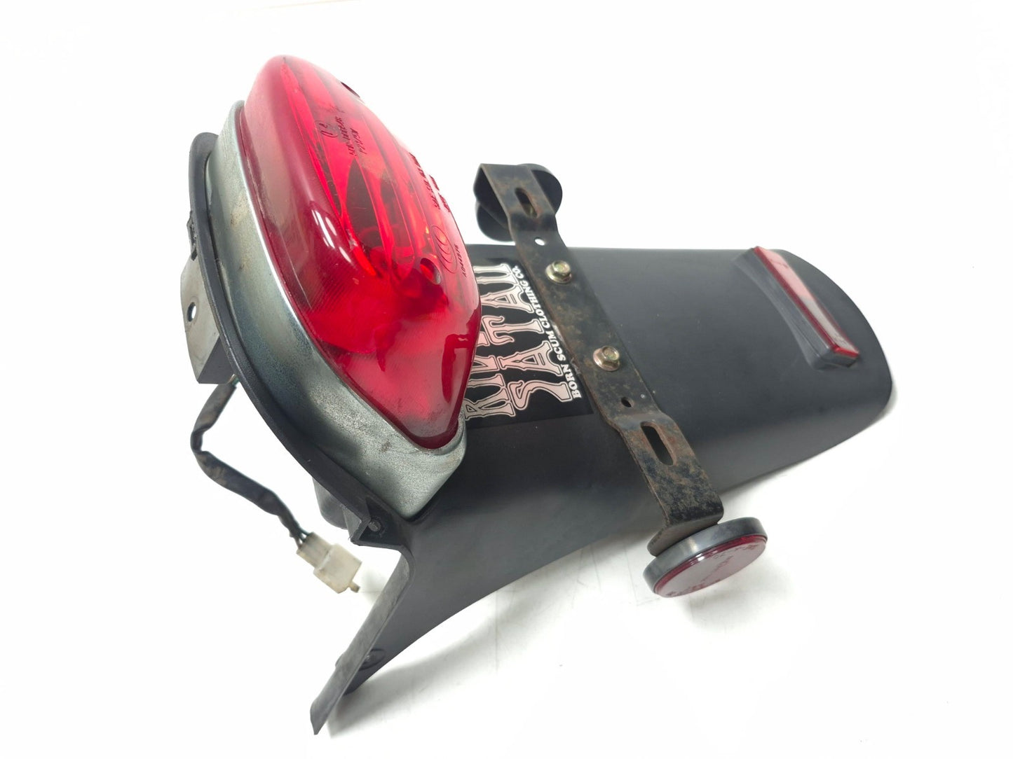 2007 Cf Moto V5 Qlink Legacy 250 Tail Brake Lamp W/ Rear Fender Splash Guard OEM