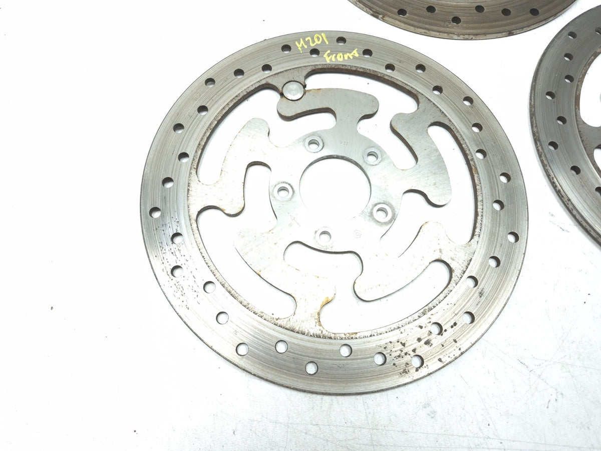2008 Harley Davidson Touring Electra Glide Brake Rotor Disc Front & Rear OEM