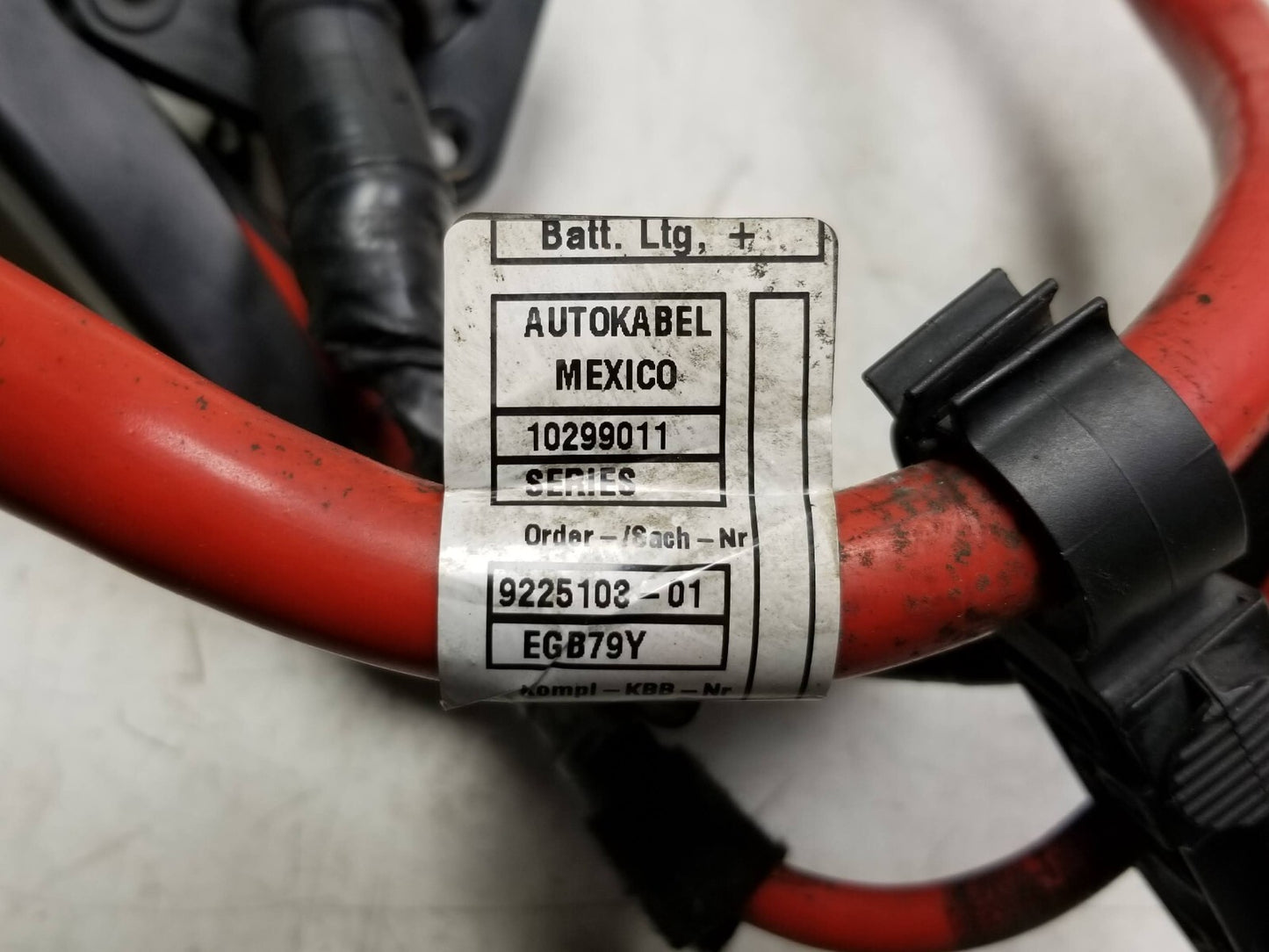 2011 BMW X5 E70 Positive Battery Cable OEM