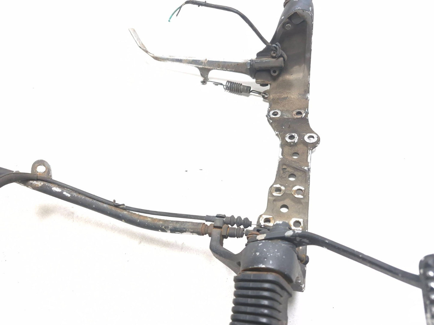 1993 Suzuki Vs800 Intruder 800 Front Foot Peg & Mount W/ Kickstand  OEM