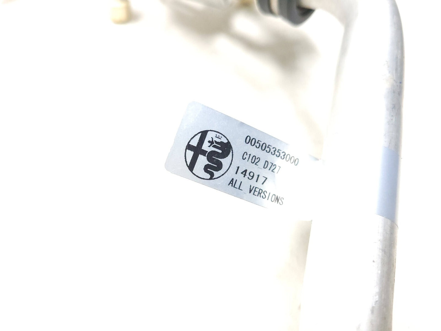 2018 Alfa Romeo Stelvio A/c Hose Tube Line Pipe OEM