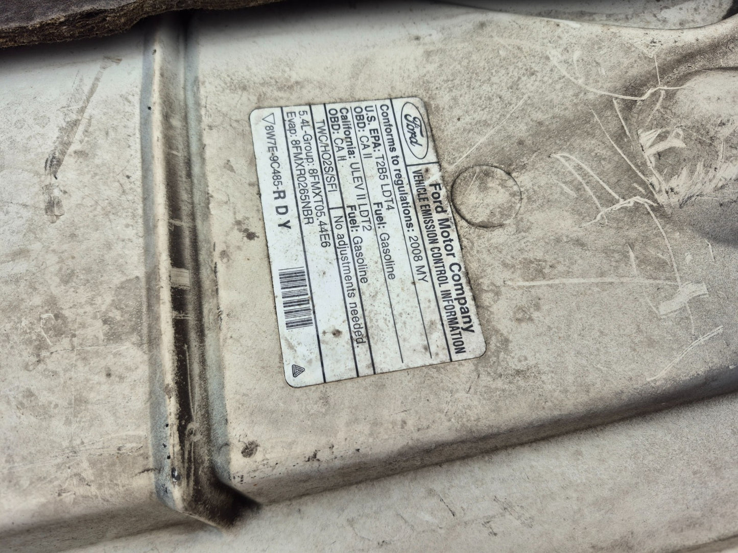 2008 Lincoln Navigator Hood Panel OEM
