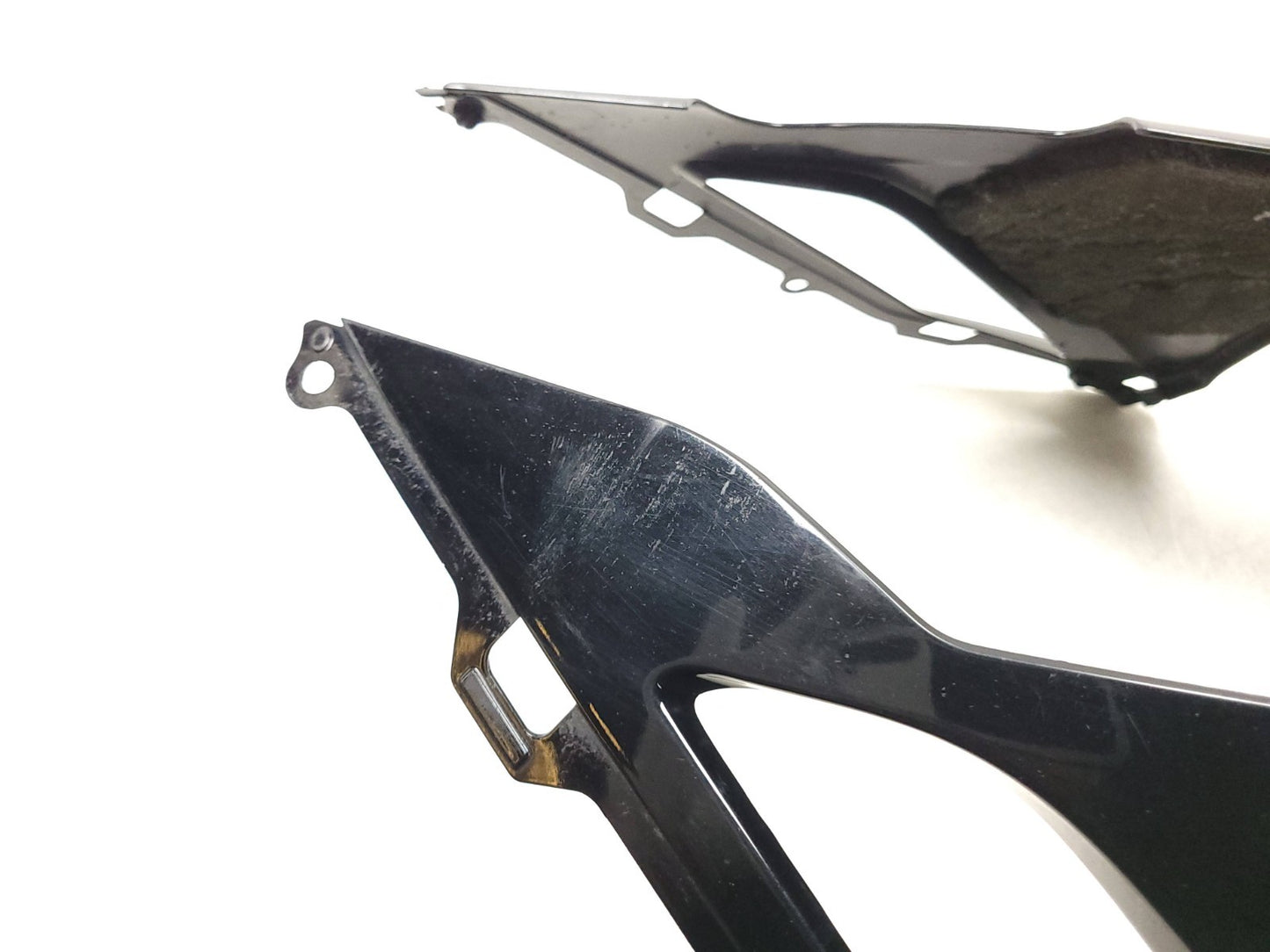 2007 Kawasaki Ninja Zx-6r Zx600 Lower Left Right Cowl Fairing Black OEM