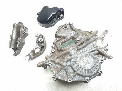 2013 Honda Fit 1.5l Automatic Transmission Cover & Bracket Driver Side Set OEM