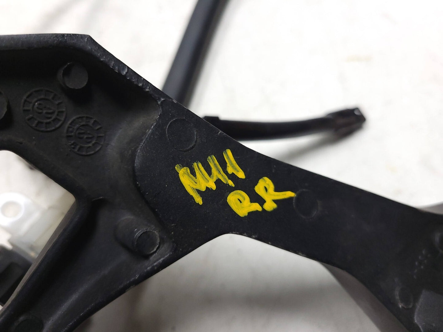 19 - 23 Kawasaki Z400 Er400 Right Side Foot Peg W Rear Brake Master Cylinder OEM