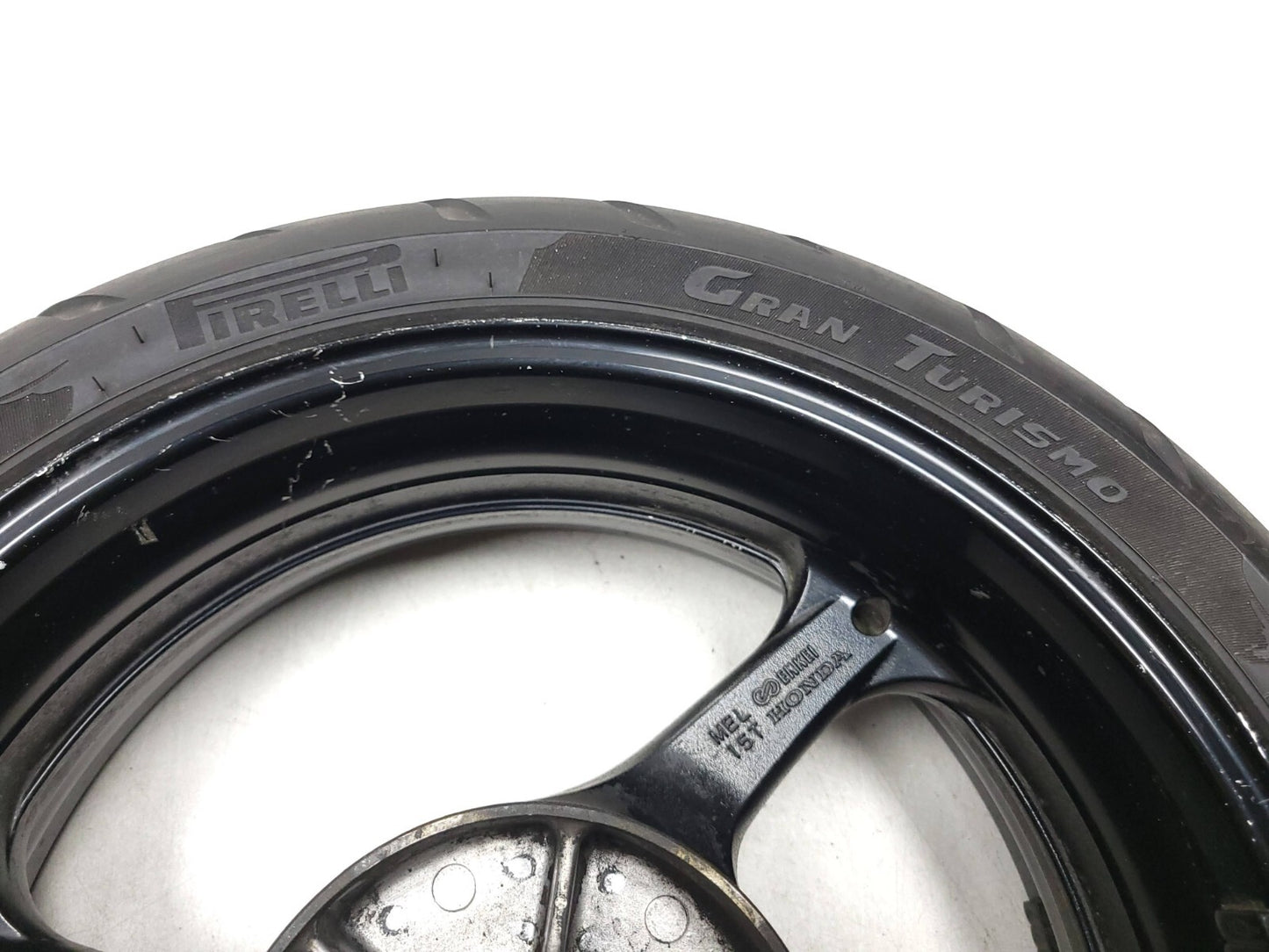 2004 - 2007 Honda Cbr1000rr Wheel Rim W/ Tire Front & Rear *straight* OEM