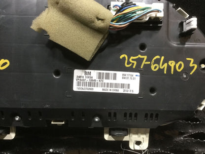 2013 Nissan Rogue Instrument Cluster Speedometer OEM