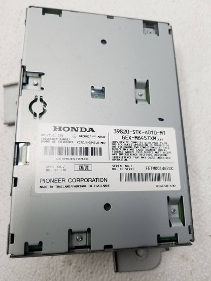 07 08 09 10 11 12 Acura RDX Xm Satellite Radio Control Unit 39820stk OEM