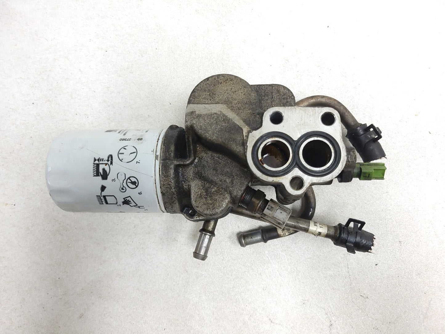 2007 Range Rover 4.2l Engine Oil Filter Housing Adapter OEM