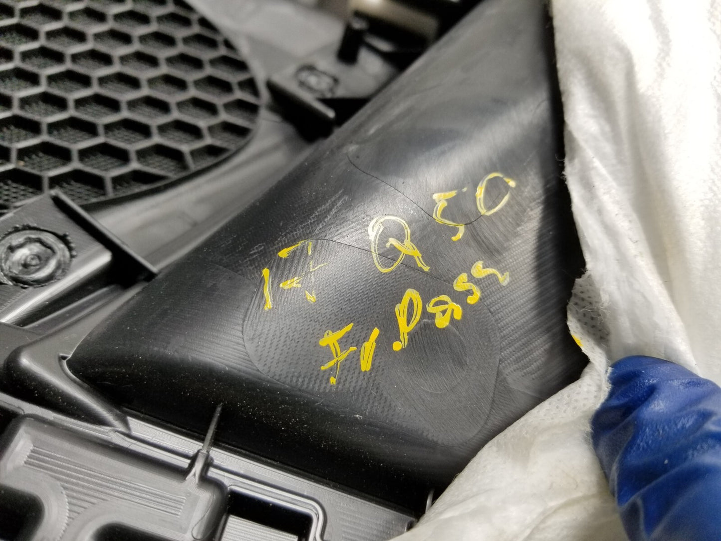 2017 Infiniti Q50 Front Passenger Door Panel OEM