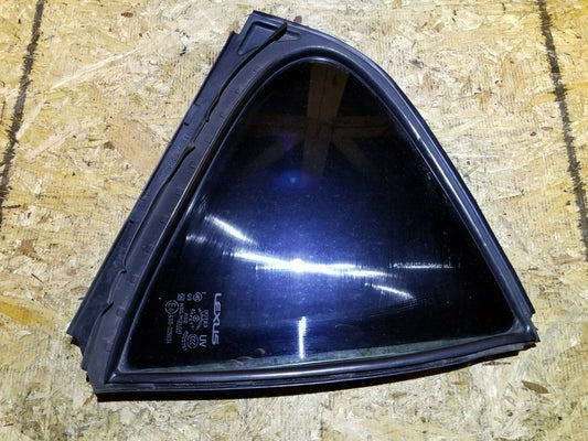 09 10 11 12 13 Lexus IS250 Rear Right Passenger Side Door Vent Window Glass OEM