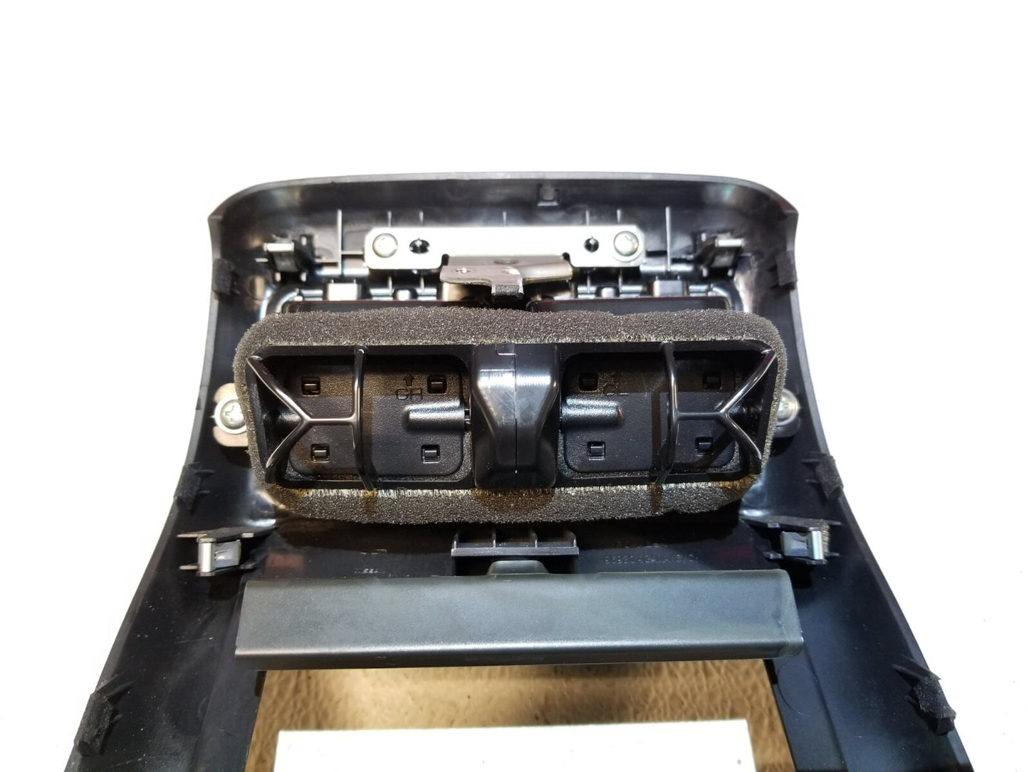 2017 Infiniti Q50 Rear Center Console Trim Cover W/ Air Vent Grille OEM