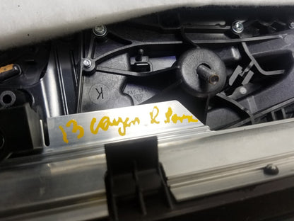 2013 Porsche Cayenne Door Panel Trim Rear Passenger Side Right OEM