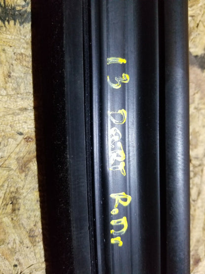 2013 Dodge Dart Rear Driver Door Glass Weatherstrip Seal OEM