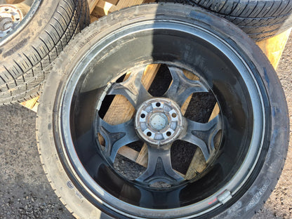 2014-2018 Ford Focus St Wheel Rim W/tire 18jx18 235/40/r18 Bridgestone 4 Pcs OEM