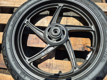 2013 Honda Cbr250 Wheel Rim W/ Tire Front & Rear *straight* OEM