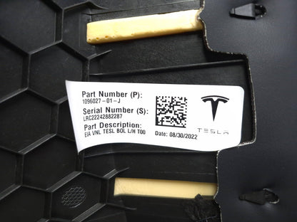 2022 Tesla Model 3 Rear Seat Side Bolster Cushion Left & Right OEM