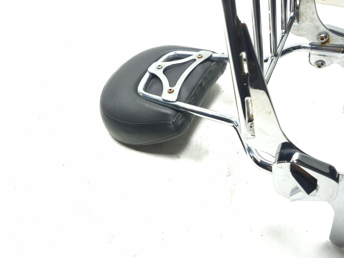 2004 Harley Touring Electra Glide Sissy Bar Backrest W/ Luggage Rack OEM