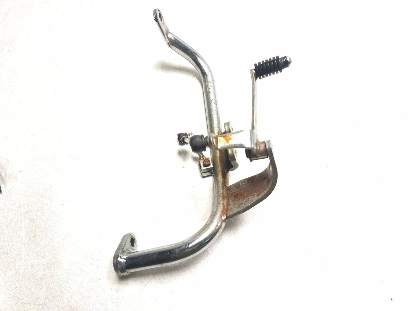 1993 Yamaha Virago Xv750 Shift Pedal Left & Right Footrest Bracket Pair OEM